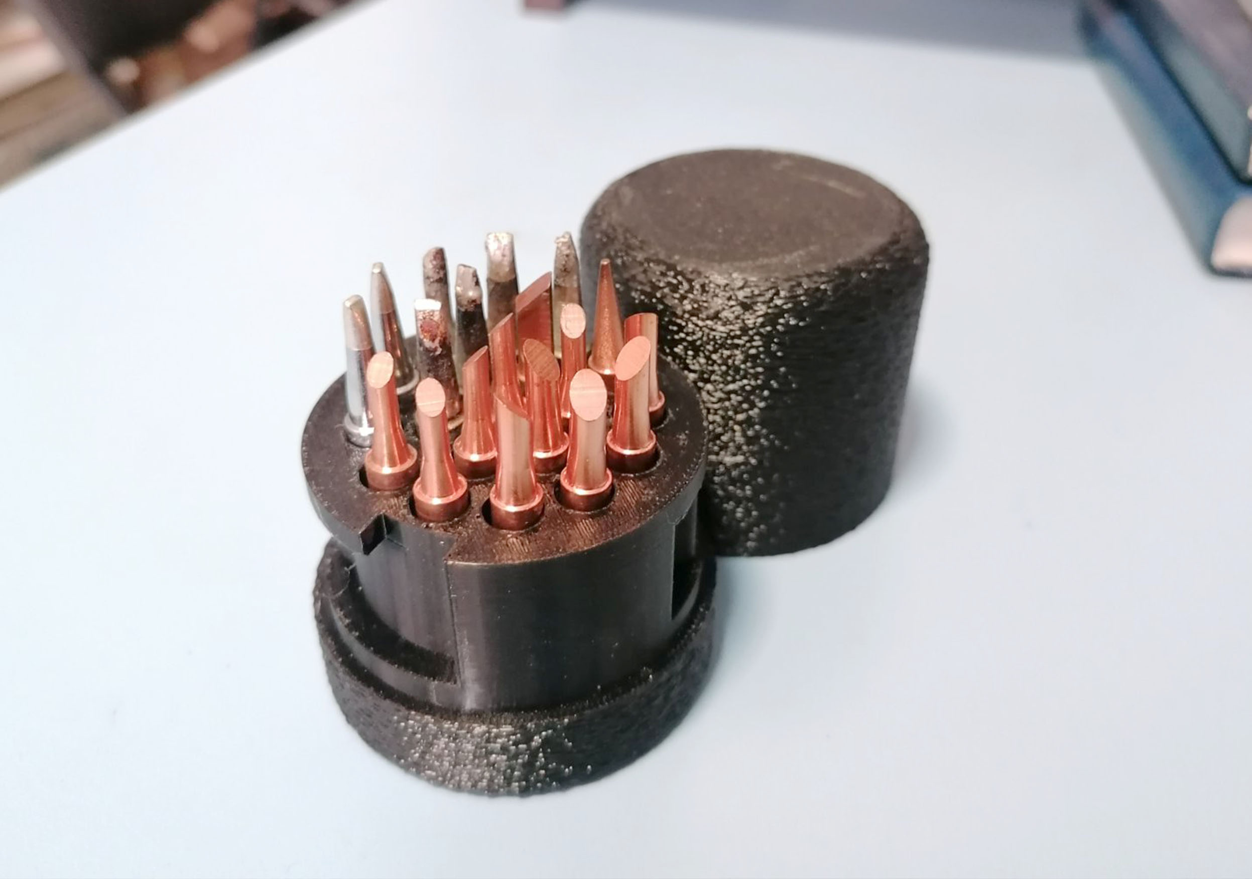 Коробочка для хранения жал Hakko936 (материал: PETG)