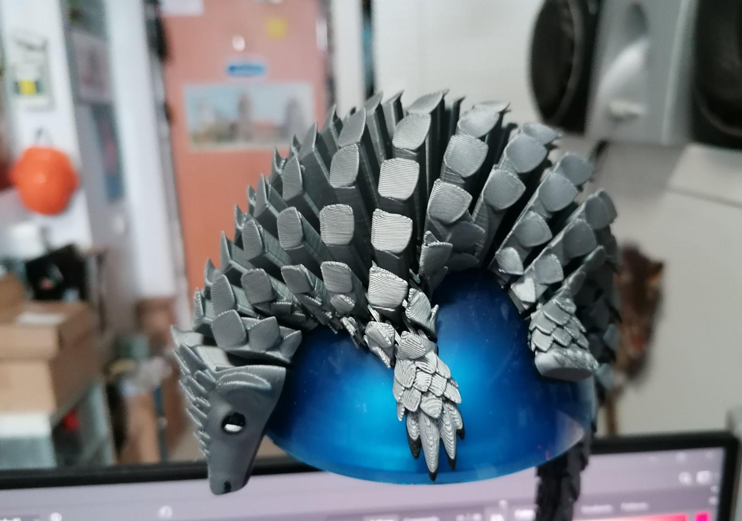 Игрушка Броненосец (материал: PLA)